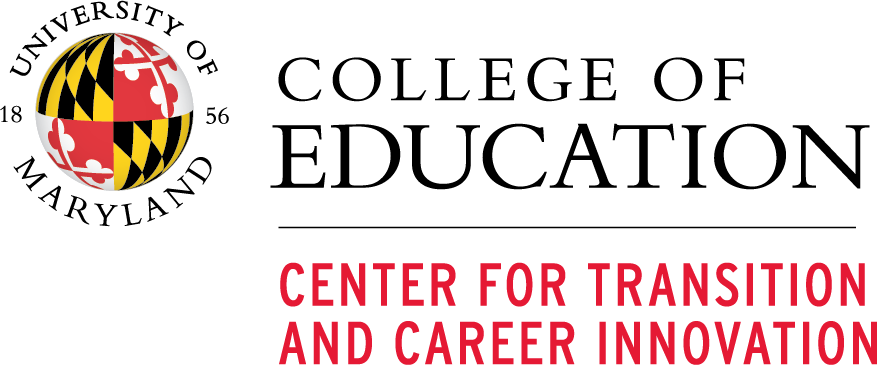 round university of maryland logo. College of Education: Center for Transition and Career Innovation